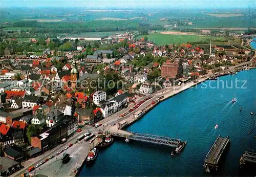 AK / Ansichtskarte Kappeln Schlei Fliegeraufnahme Kat. Kappeln