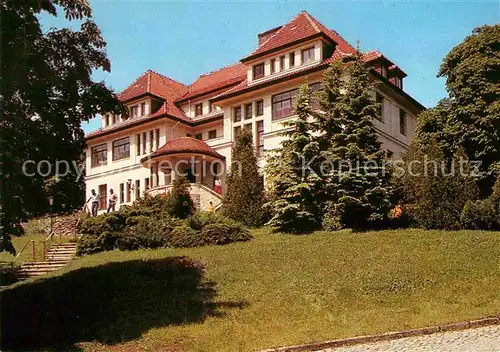 AK / Ansichtskarte Gernrode Harz Erholungsheim Stubenberg Kat. Gernrode Harz