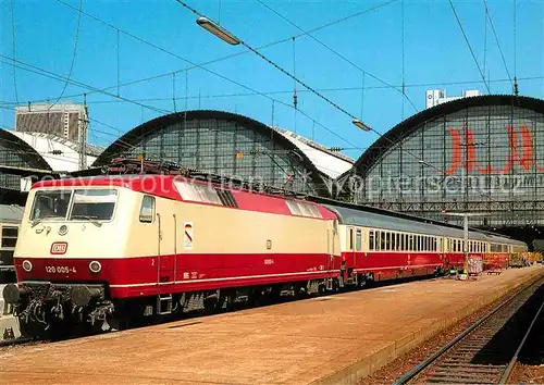 AK / Ansichtskarte Frankfurt Main Elektro Versuchslokomotive 120 005 4 Kat. Frankfurt am Main