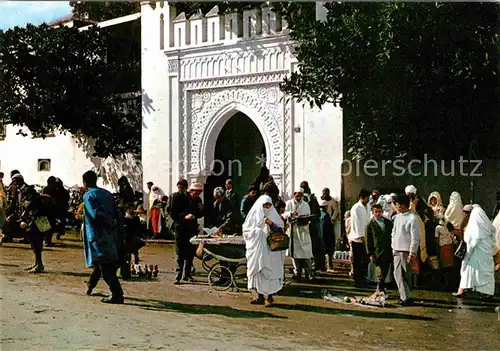 AK / Ansichtskarte Tanger Tangier Tangiers Mendubia Gate Kat. Marokko