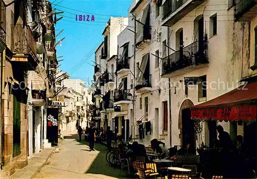 AK / Ansichtskarte Ibiza Islas Baleares Calle tipica Kat. Ibiza