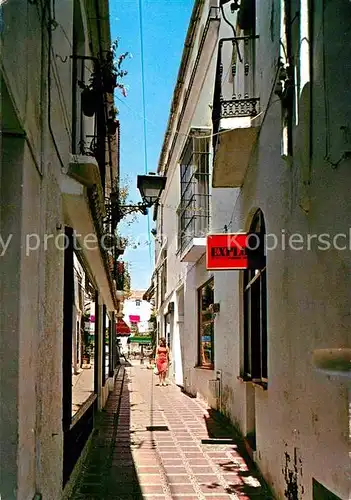 AK / Ansichtskarte Marbella Andalucia calle tipica Kat. Marbella