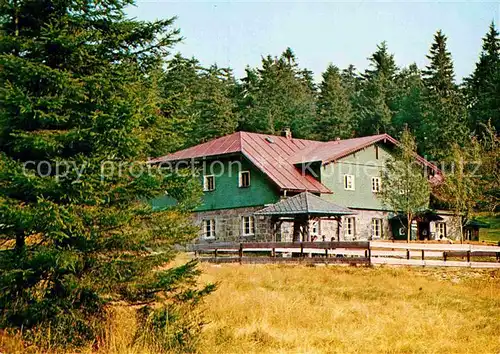 AK / Ansichtskarte Seehaus Fichtelgebirge Unterkunftshaus Kat. Troestau
