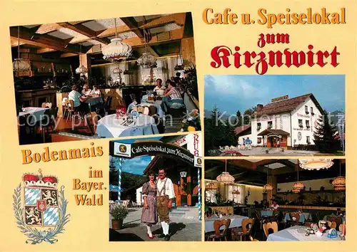 AK / Ansichtskarte Bodenmais Cafe Restaurant zum Kirznwirt Kat. Bodenmais