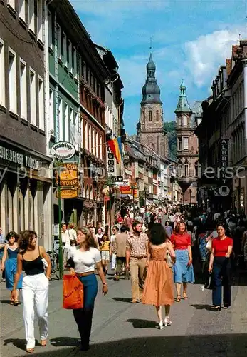 AK / Ansichtskarte Heidelberg Neckar Fussgaengerzone Kat. Heidelberg
