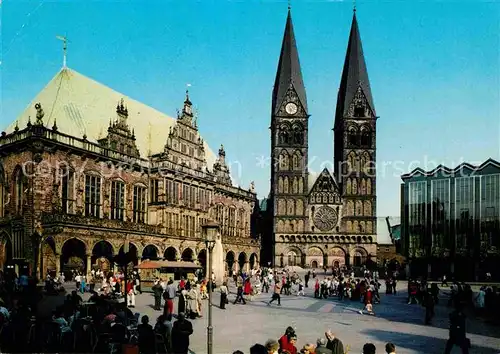 AK / Ansichtskarte Bremen Rathaus Dom und Parlament Kat. Bremen