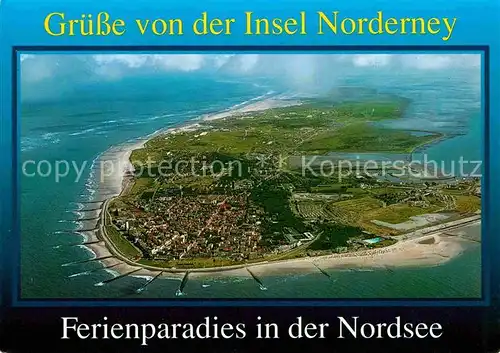 AK / Ansichtskarte Norderney Nordseebad Fliegeraufnahme Kat. Norderney