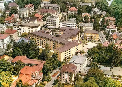 AK / Ansichtskarte Bad Reichenhall Klinik der LVA Niederbayern Fliegeraufnahme Kat. Bad Reichenhall