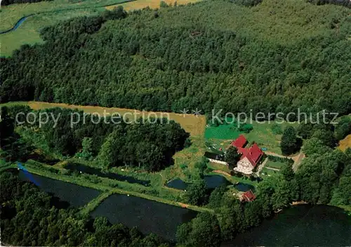 AK / Ansichtskarte Appelbeck Hof Appelbeck am See Fliegeraufnahme Kat. Moisburg