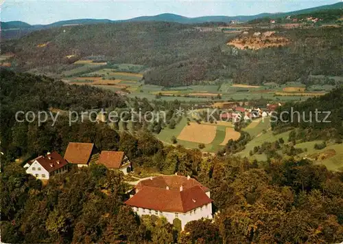 AK / Ansichtskarte Egloffstein Schloss Hundshaupten Fliegeraufnahme Kat. Egloffstein