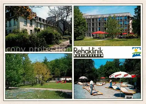 AK / Ansichtskarte Rheinfelden AG Rehaklinik Park Minigolfanlage Kat. Rheinfelden