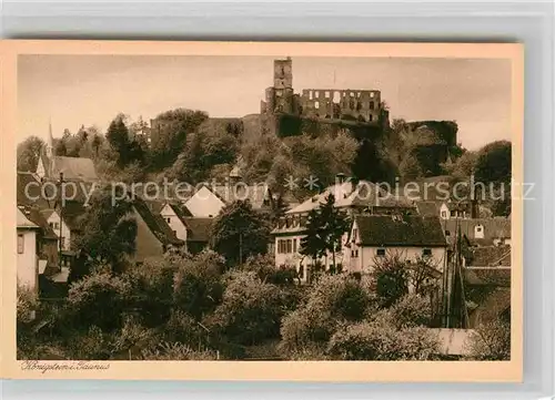 AK / Ansichtskarte Koenigstein Taunus Burgruine Panorama Kat. Koenigstein im Taunus