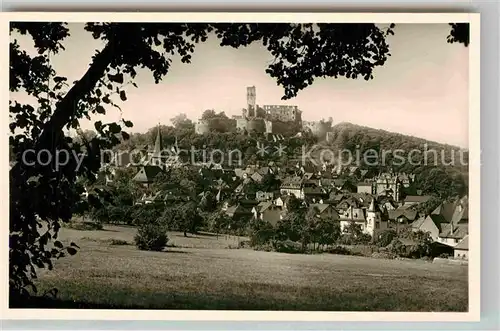 AK / Ansichtskarte Koenigstein Taunus Ruine Panorama Kat. Koenigstein im Taunus