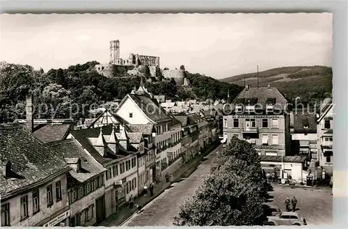 AK / Ansichtskarte Koenigstein Taunus Hauptstrasse Ruine Kat. Koenigstein im Taunus