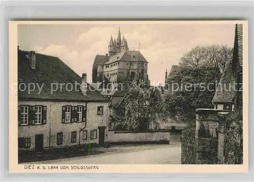 AK / Ansichtskarte Diez Lahn Schlossberg Schloss Kat. Diez