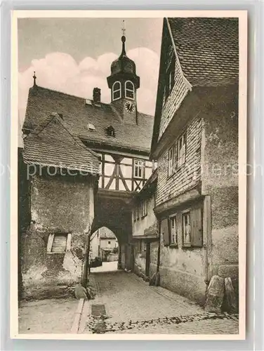 AK / Ansichtskarte Koenigstein Taunus Altes Rathaus Kat. Koenigstein im Taunus