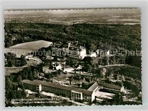 AK / Ansichtskarte Koenigstein Taunus Haus Koenigstein Taunusheim Luftaufnahme Kat. Koenigstein im Taunus