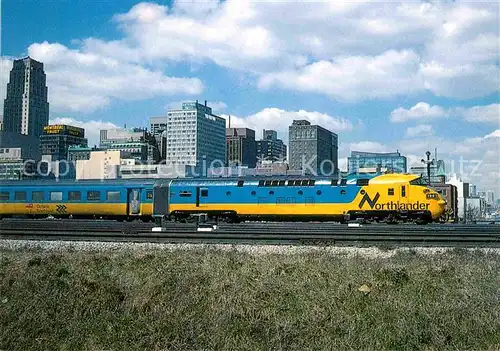 AK / Ansichtskarte Eisenbahn Triebwagenzug Nr. 1981 Northlander Toronto Union Station  Kat. Eisenbahn