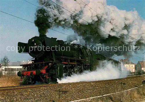 AK / Ansichtskarte Lokomotive Dampf Personenzuglokomotive 023 042 5 Koenigshofen Baden Kat. Eisenbahn