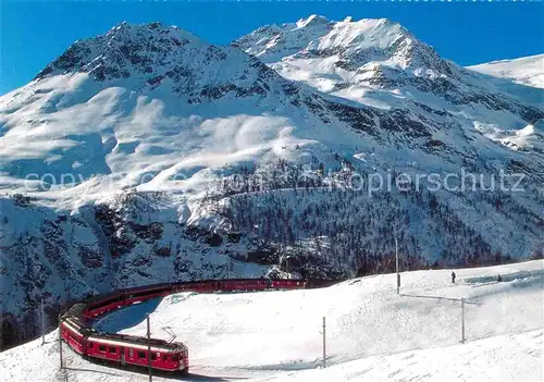 AK / Ansichtskarte Eisenbahn Alp Gruem  Kat. Eisenbahn