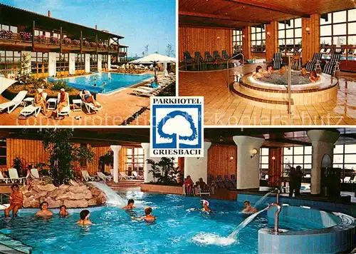 AK / Ansichtskarte Griesbach Rottal Park Hotel Swimming Pool Hallenbad Whirlpool Kat. Bad Griesbach i.Rottal