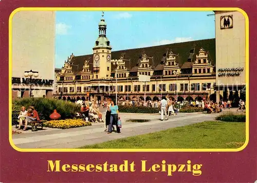 AK / Ansichtskarte Leipzig Altes Rathaus am Markt Messestadt Kat. Leipzig