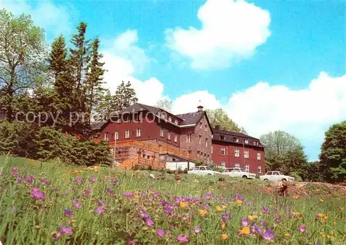 AK / Ansichtskarte Vesser Rennsteig Stutenhaus Enrichtung der Carl Zeiss Stiftung Jean Kat. Schmiedefeld Rennsteig