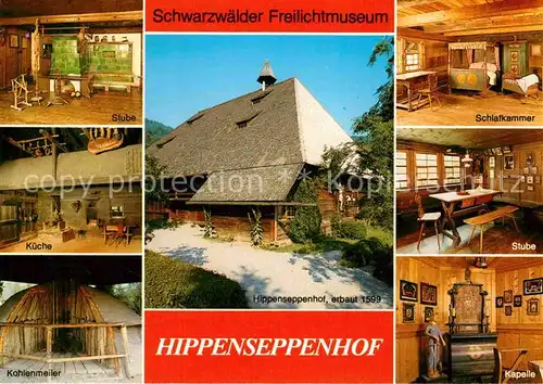 AK / Ansichtskarte Gutach Schwarzwald Hippenseppenhof Schwarzwaelder Freilichtmuseum Kat. Gutach