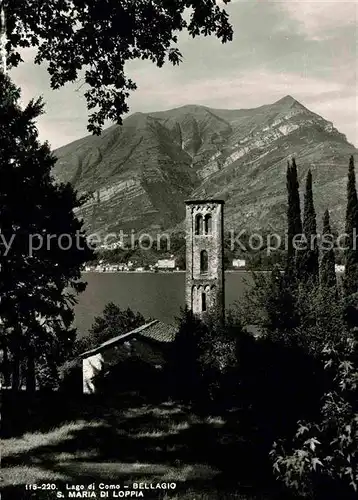 AK / Ansichtskarte Bellagio Lago di Como Santa Maria di Loppia