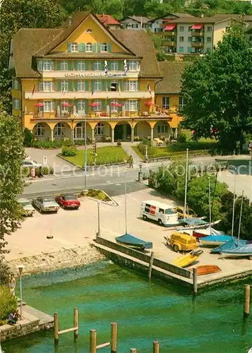 AK / Ansichtskarte Weggis Vierwaldstaettersee Hotel Schweizerhof