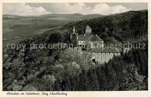 AK / Ansichtskarte Attendorn Burg Schnellenberg Kat. Attendorn