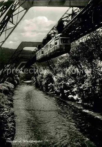 AK / Ansichtskarte Wuppertal Schwebebahn Kat. Wuppertal