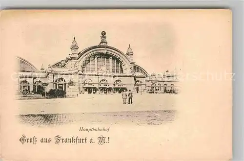 AK / Ansichtskarte Frankfurt Main Hauptbahnhof Kat. Frankfurt am Main