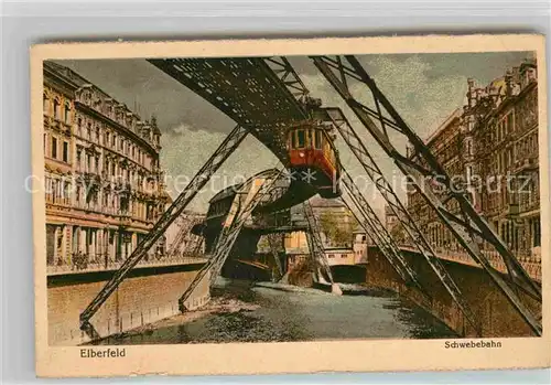 AK / Ansichtskarte Elberfeld Wuppertal Schwebebahn Kat. Wuppertal