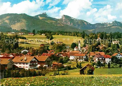 AK / Ansichtskarte Bad Kohlgrub mit Ammergauer Alpen Kat. Bad Kohlgrub