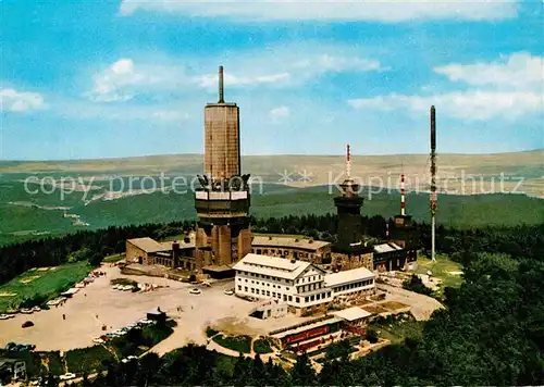 AK / Ansichtskarte Grosser Feldberg Taunus Fernmelde TV und UKW Sender Fliegeraufnahme Kat. Schmitten