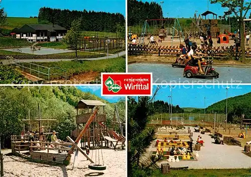 AK / Ansichtskarte Stadtkyll Ferienpark Wirfttal Schwimmbad Kinderspielplatz Kat. Stadtkyll