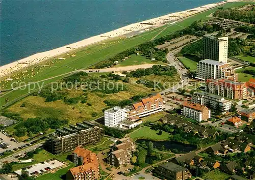 AK / Ansichtskarte Cuxhaven Doese Nordseebad Doeser Nordfeld Fliegeraufnahme