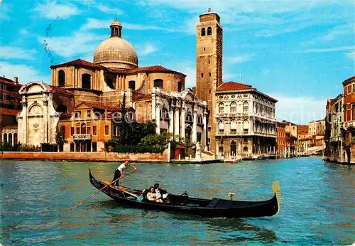 AK / Ansichtskarte Venezia Venedig Chiesa Santa Lucia e Palazzo Labia Kat. 