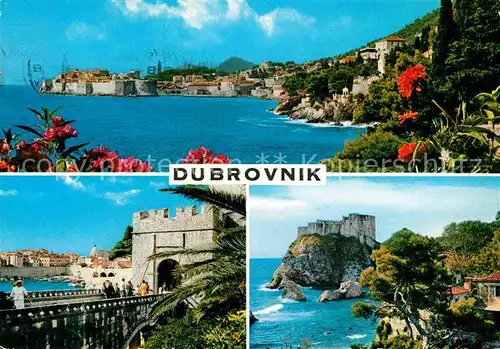 AK / Ansichtskarte Dubrovnik Ragusa Panorama Schloss Kat. Dubrovnik