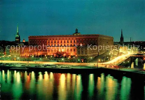 AK / Ansichtskarte Stockholm The Royal Palace Kat. Stockholm