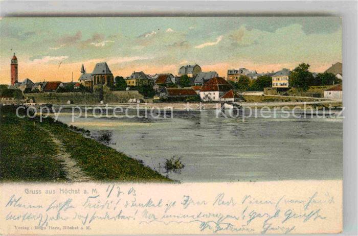 AK / Ansichtskarte Frankfurt_Hoechst_Main Frankfurt_Hoechst_Main Nr