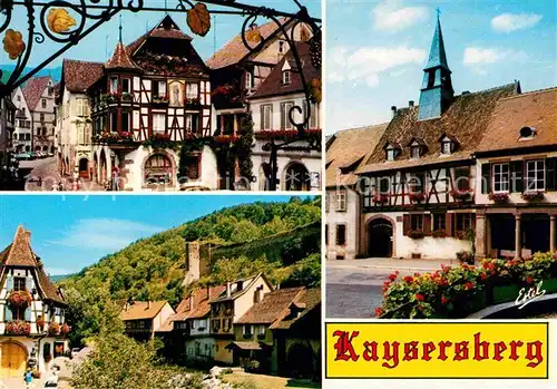 AK / Ansichtskarte Kaysersberg Haut Rhin Les bords de la Weiss La maison du docteur Schweitzer Kat. Kaysersberg