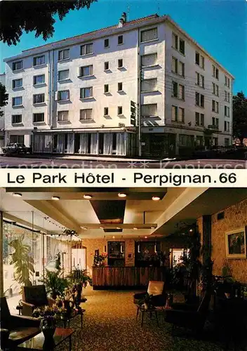 AK / Ansichtskarte Perpignan Park Hotel Kat. Perpignan