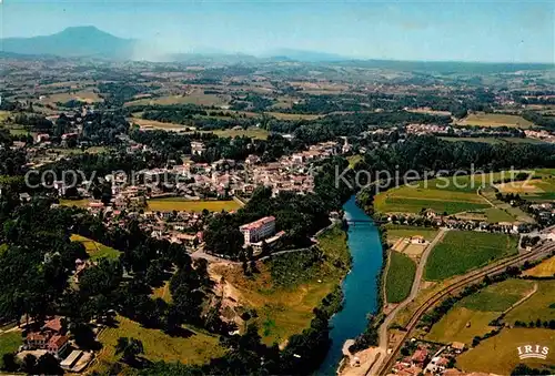 AK / Ansichtskarte Cambo les Bains Vue generale aerienne Kat. Cambo les Bains