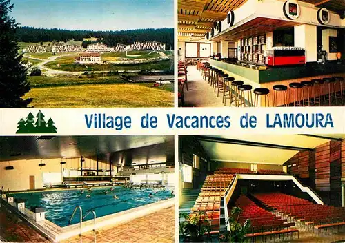 AK / Ansichtskarte Lamoura La Combe du Lac Village de Vacances Cafeteria Piscine Salle de Spectacle Kat. Lamoura