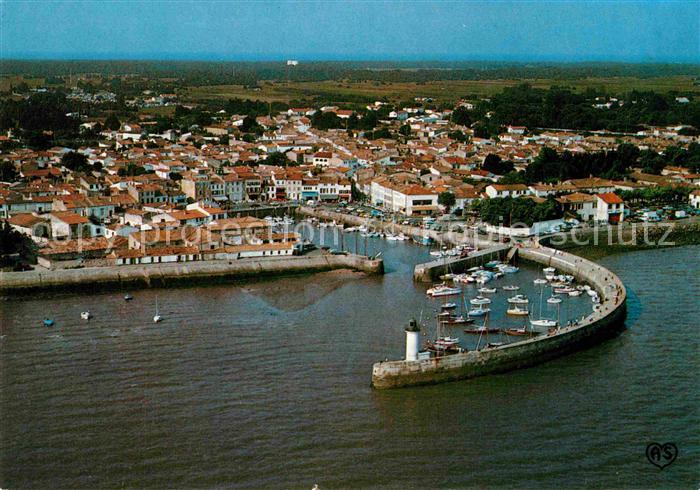 Ak Ansichtskarte Ile De Re La Flotte Port Vue Aerienne Kat Saint Martin De Re Nr Kb Oldthing Ansichtskarten Charente Maritime