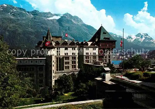 AK / Ansichtskarte St Moritz GR Hotel Palace Alpen Kat. St Moritz