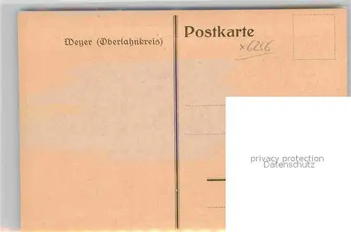 AK / Ansichtskarte Weyer Oberlahnkreis Kuenstlerkarte Soldatendenkmal  Kat. Villmar