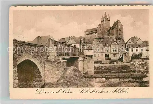 AK / Ansichtskarte Diez Lahn Schloss Lahnbruecke Kat. Diez